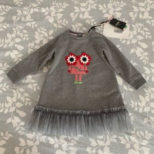 Fendi Dress 12M. New Robot Print. 100% Authentic!